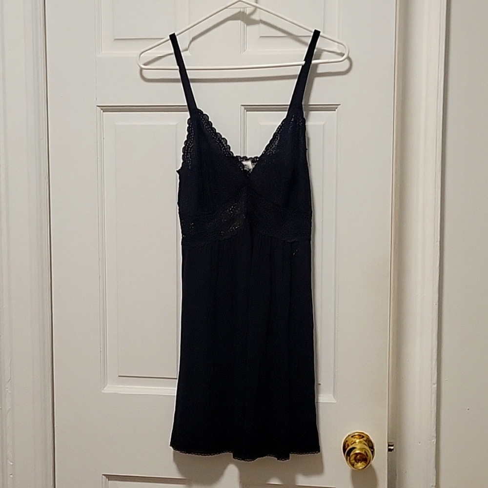 Black nightgown
